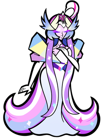 Sugar Swan: Flat Color, Standard Style, No Background